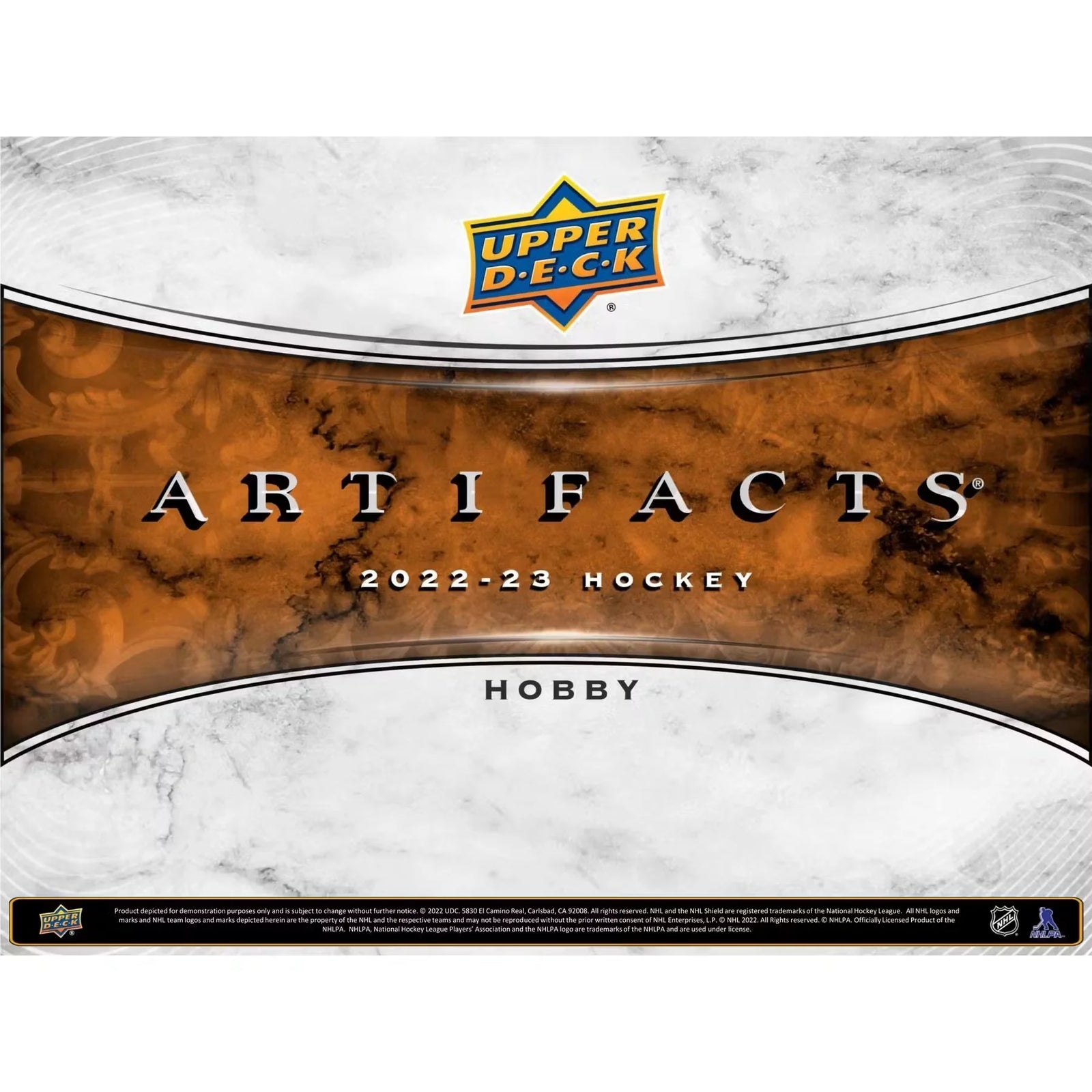 2022-23 Upper Deck Artifacts Hockey Hobby Box (Ships Sealed Only)