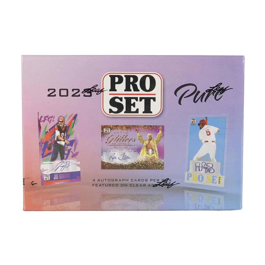 DRAFT - Just In 2023 Leaf Pro Set Pure Multisport Hobby Box (Reed Buy)