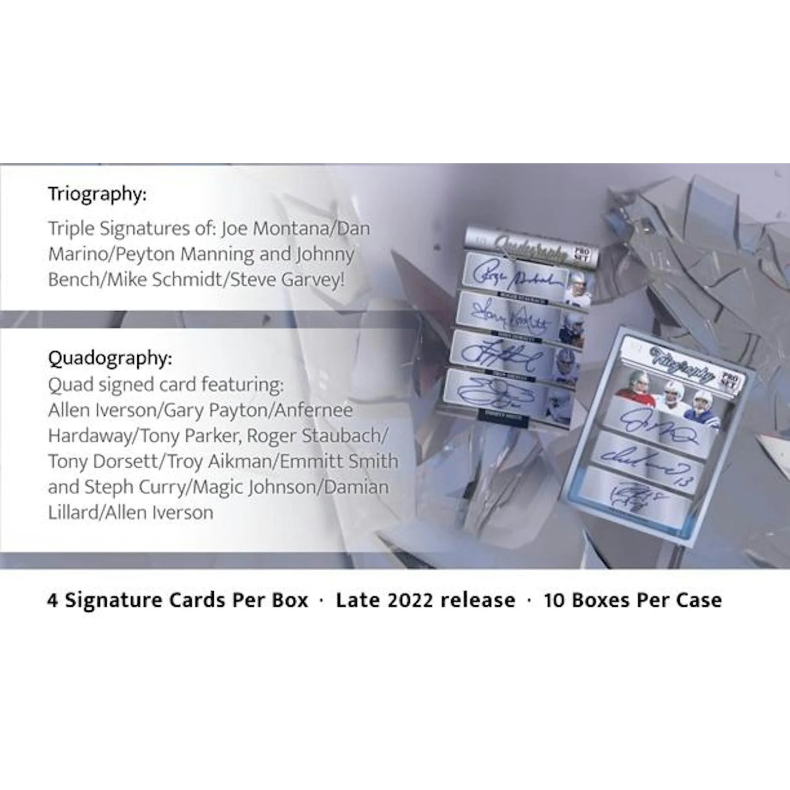 DRAFT - Just In 2023 Leaf Pro Set Pure Multisport Hobby Box (Reed Buy)