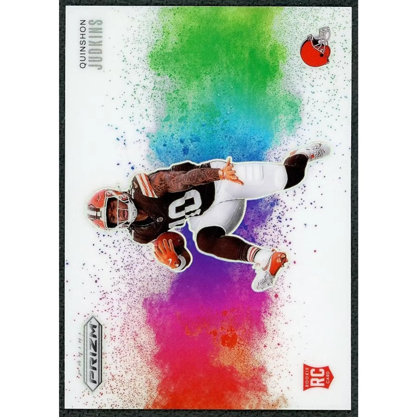 Quinshon Judkins 2025 Panini Prizm Color Blast Rookie #7