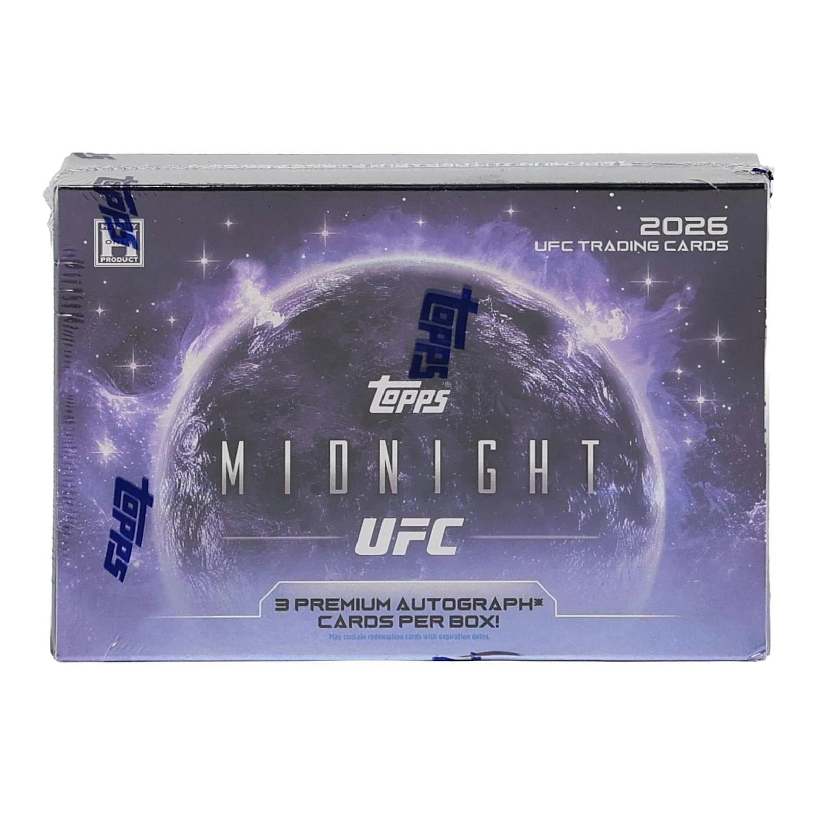 DRAFT - New 2026 Topps Midnight UFC Hobby Box