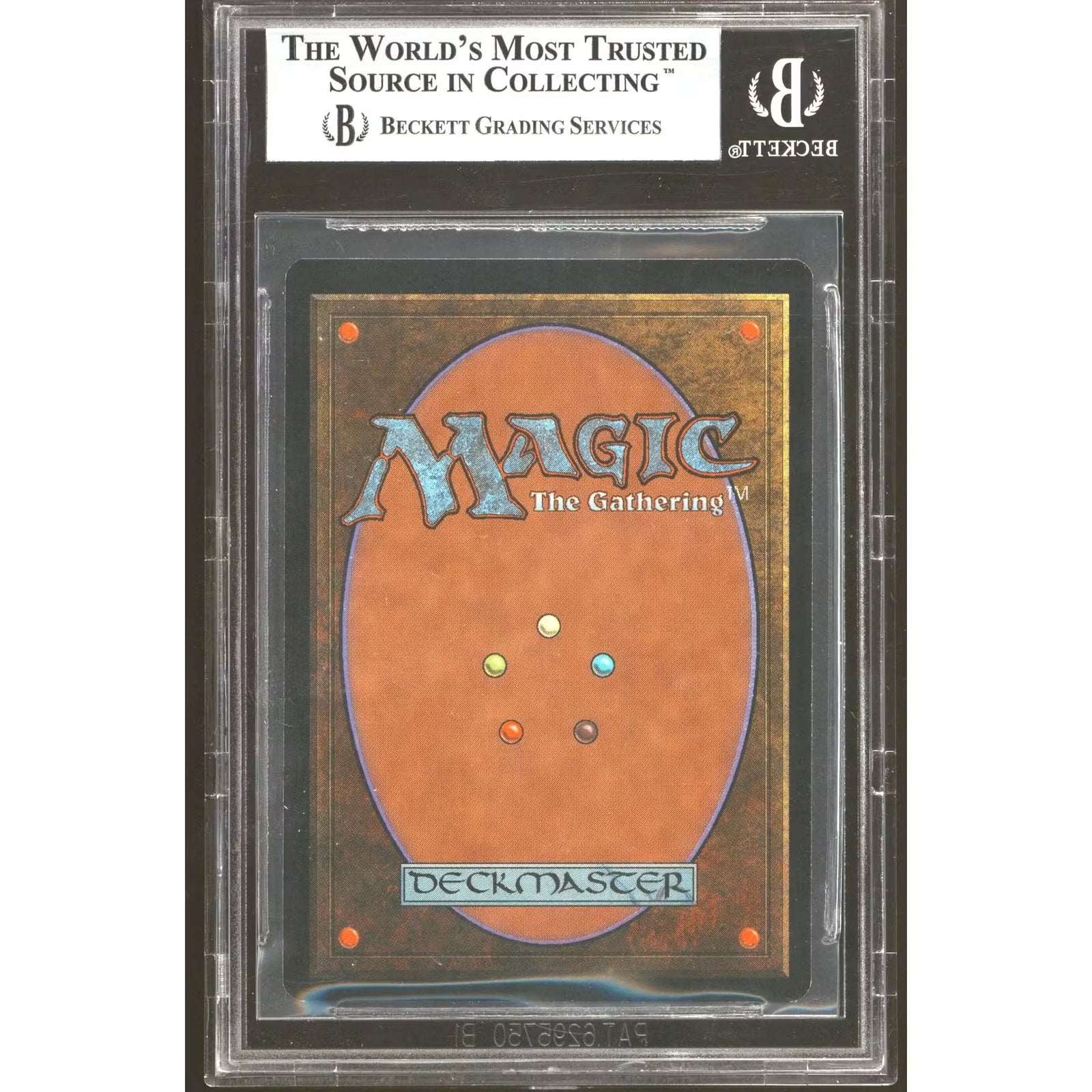 Magic the Gathering Judge Promo Lightning Bolt FOIL | BGS 9 Quads