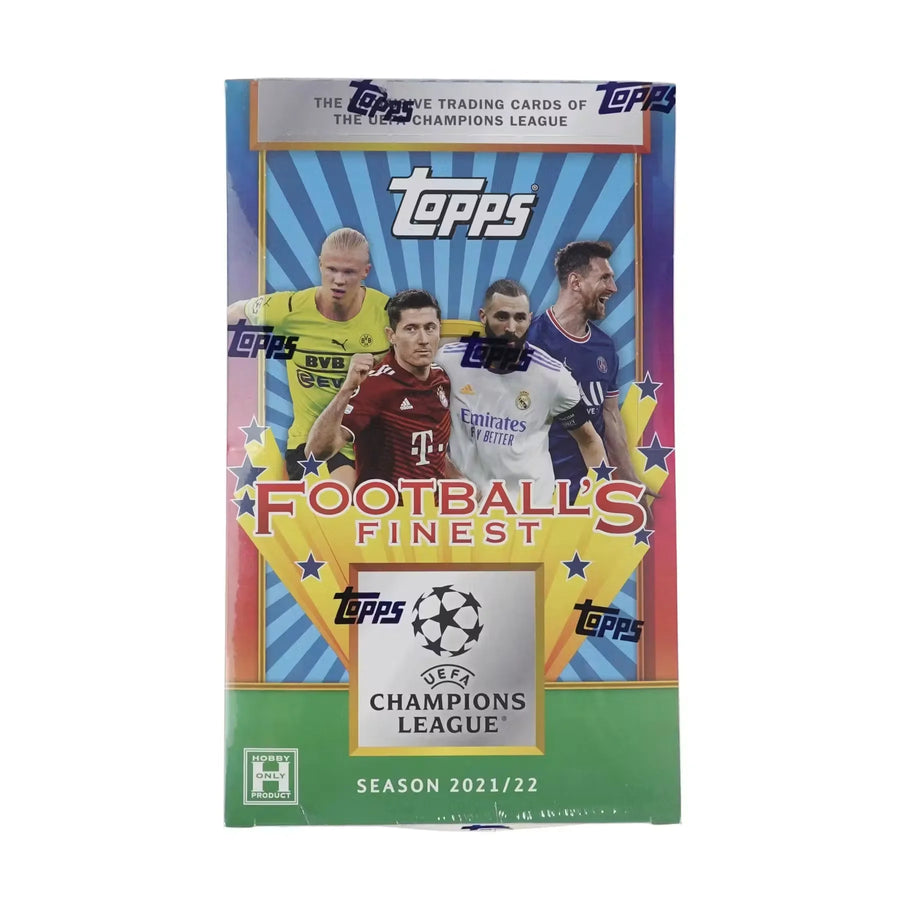 2021 22 Topps UEFA Champions League Finest Flashbacks Hobby Box