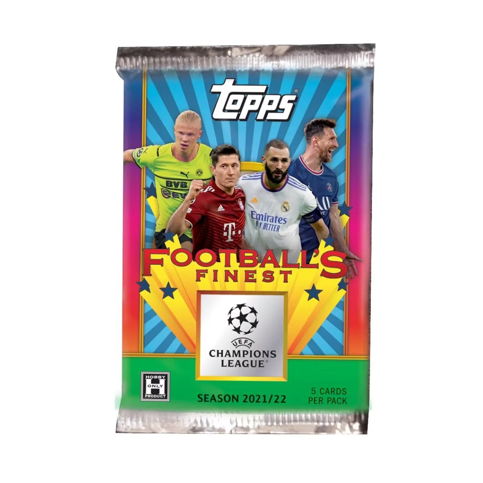 2021 22 Topps UEFA Champions League Finest Flashbacks Hobby Box