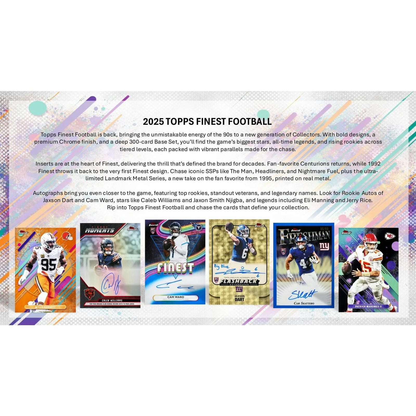 DRAFT - 2025 Topps Finest Football Hobby Box