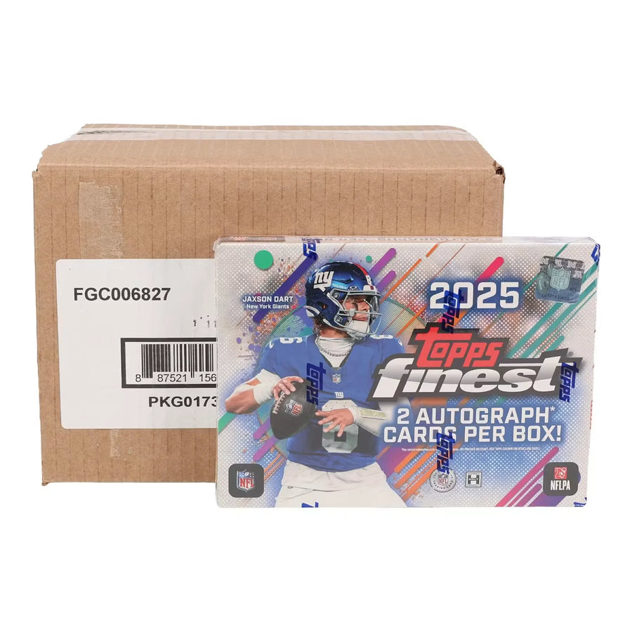 DRAFT - 2025 Topps Finest Football Hobby 8-Box Case