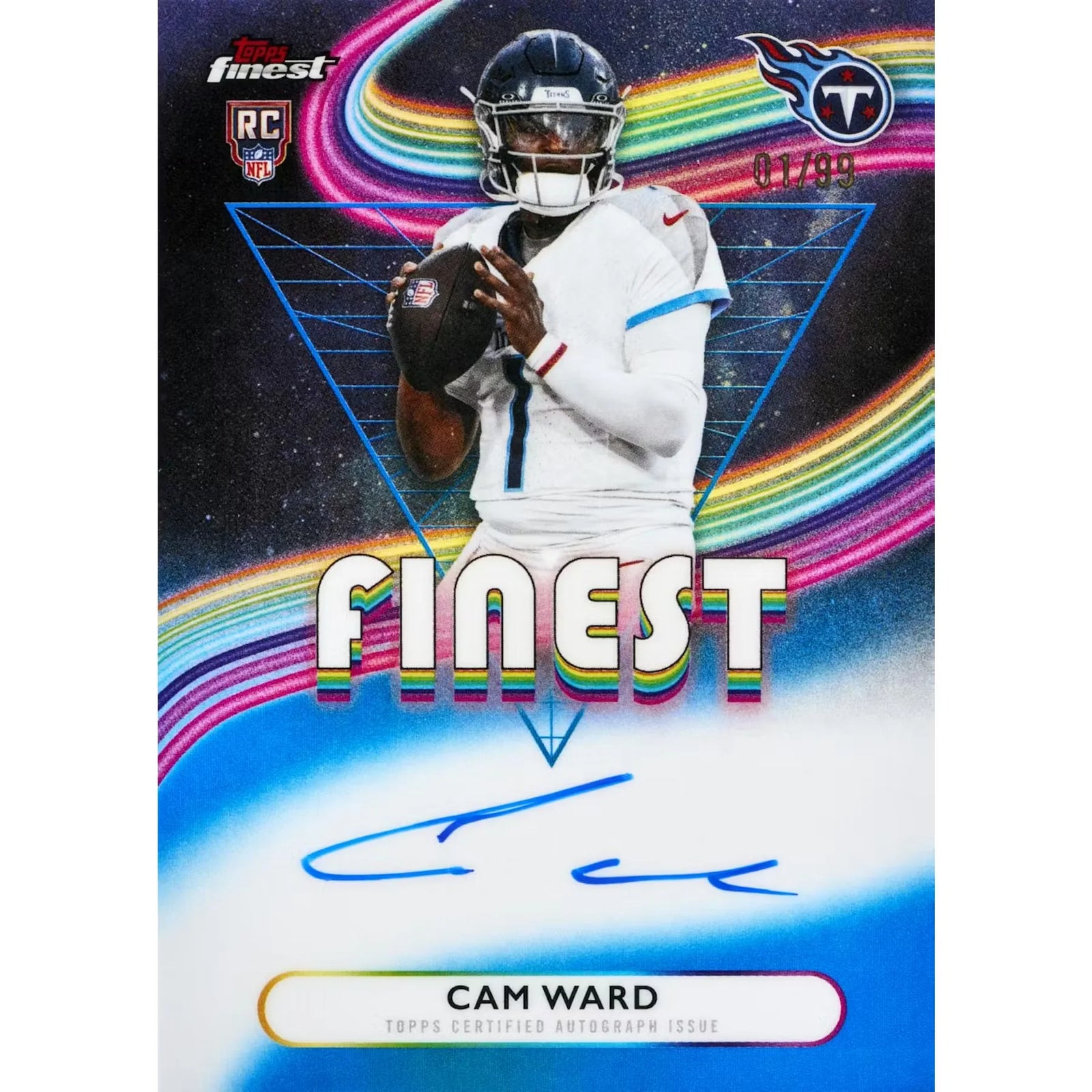 DRAFT - 2025 Topps Finest Football Hobby 8-Box Case