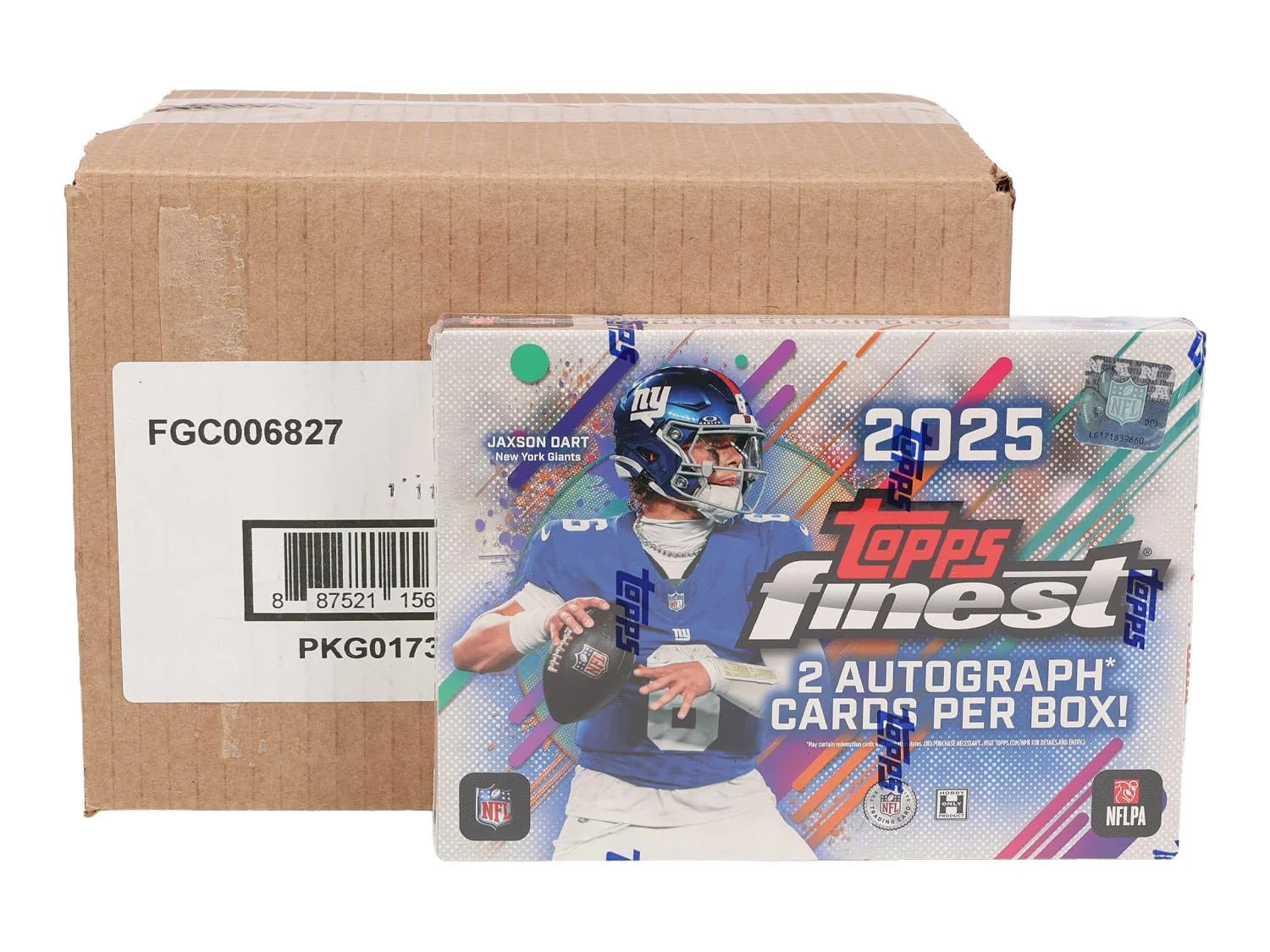 DRAFT - 2025 Topps Finest Football Hobby 8-Box Case