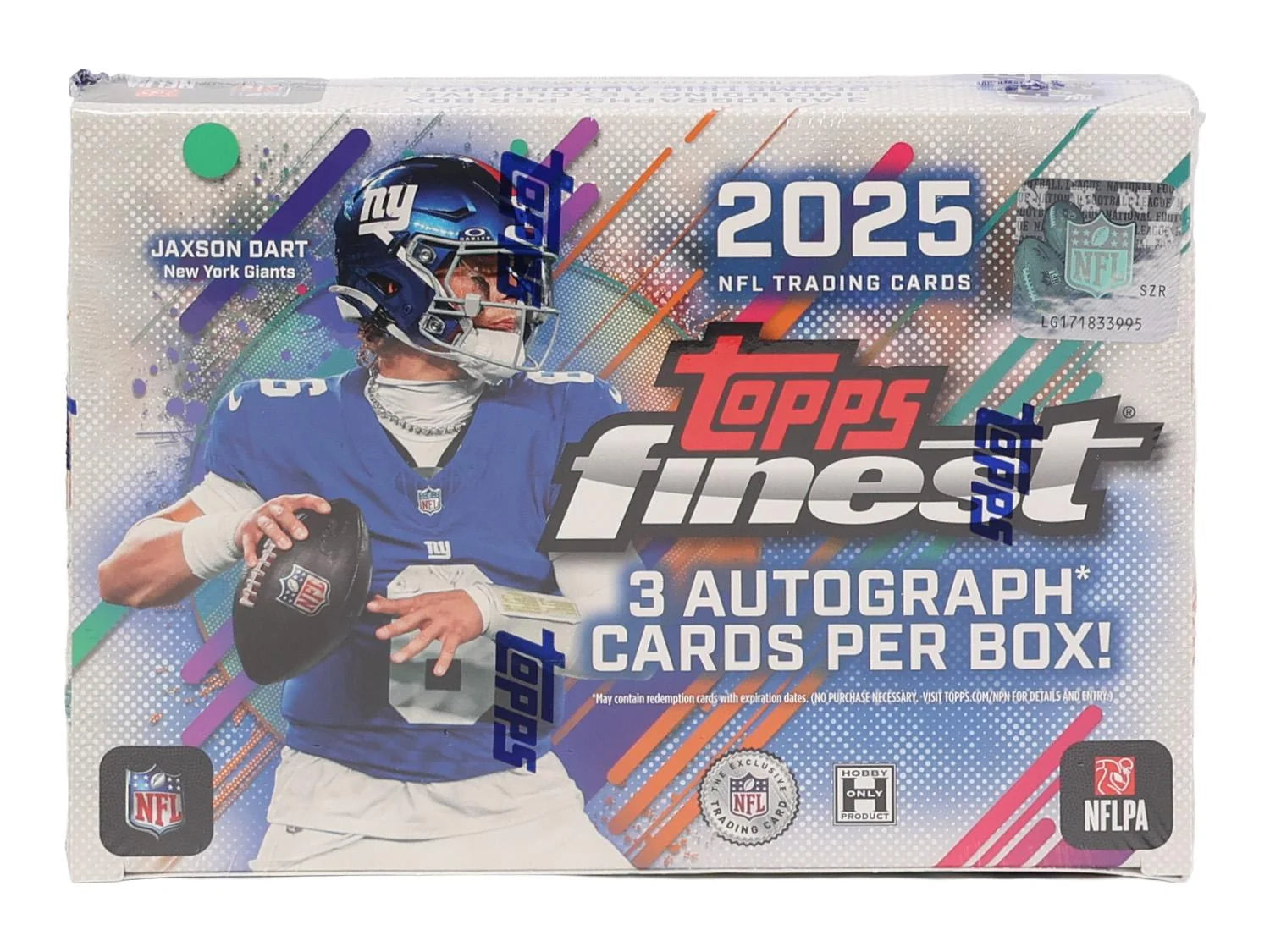 DRAFT - New 2025 Topps Finest Football Delight Box