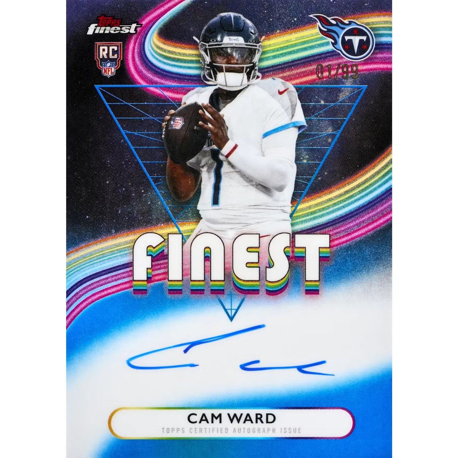 2025 Topps Finest Football Delight 8-Box Case