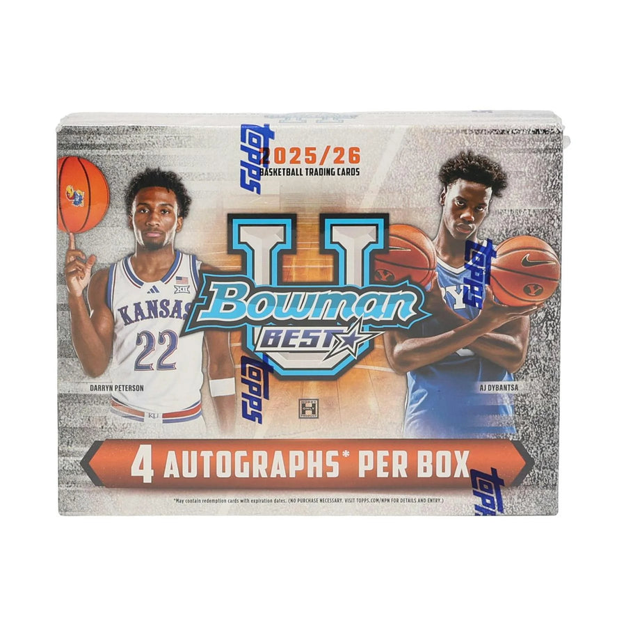 DRAFT - 2025/26 Bowman University Best Basketball Hobby Box $254.95 $242.95 Add to Cart