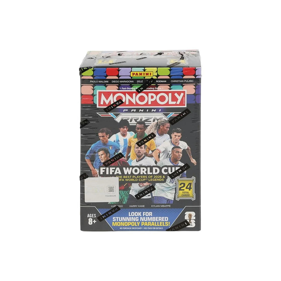 DRAFT - 2026 Panini Prizm Monopoly FIFA World Cup Soccer Blaster Box | Millionaire White Inserts