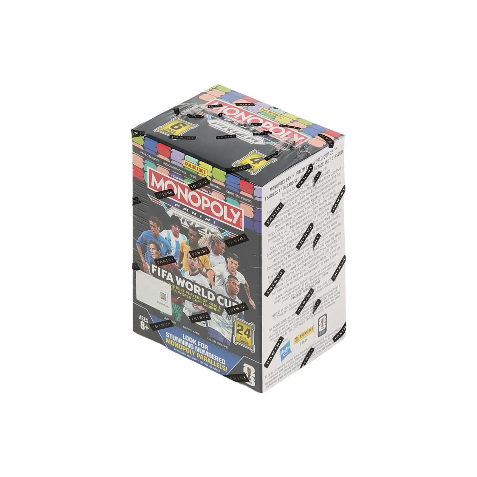 DRAFT - 2026 Panini Prizm Monopoly FIFA World Cup Soccer Blaster Box | Millionaire White Inserts
