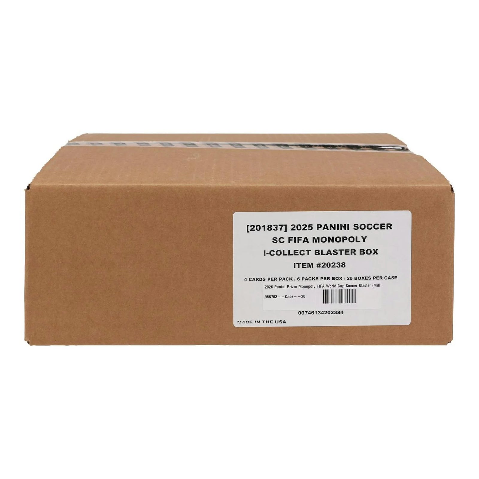 DRAFT - Just In 2026 Panini Prizm Monopoly FIFA World Cup Soccer Blaster 20-Box Case (Millionaire White Inserts!)