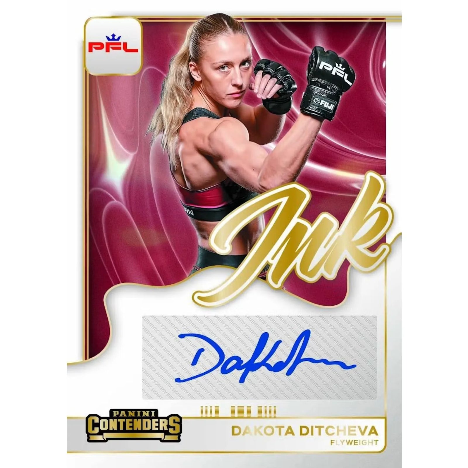 2026 Panini Contenders Professional Fighters League Hobby 12 Box Case