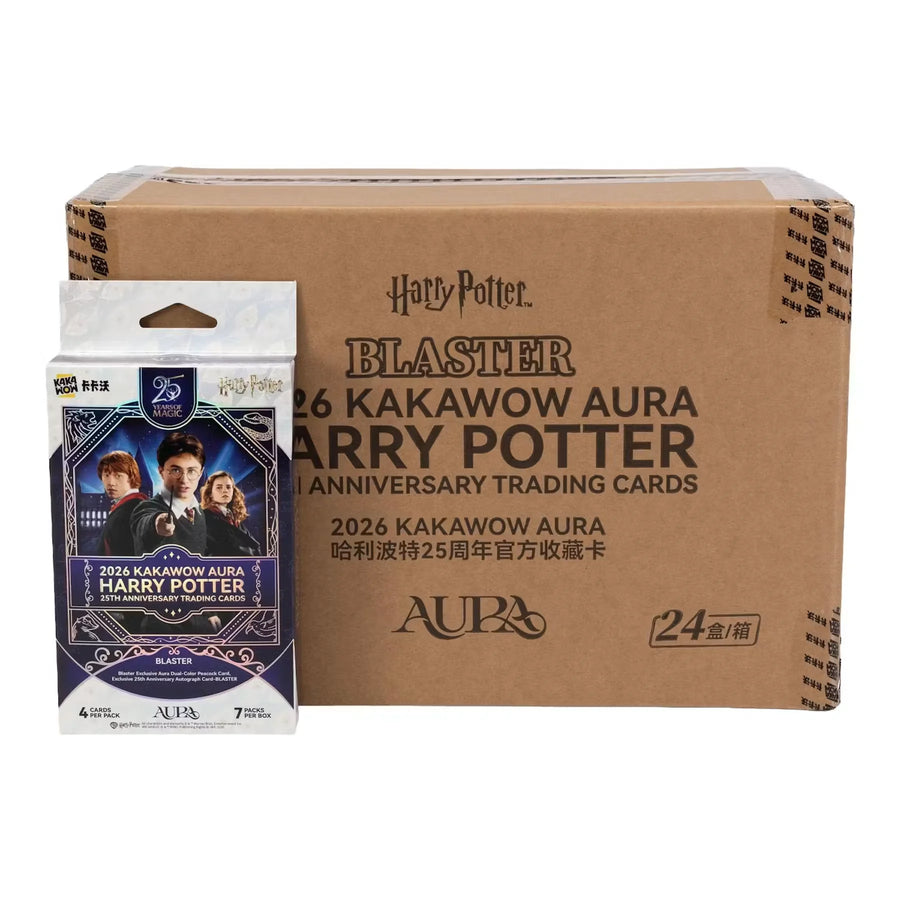 2026 Kakawow Harry Potter Aura Blaster 24-Box Case (Ships Sealed Only)