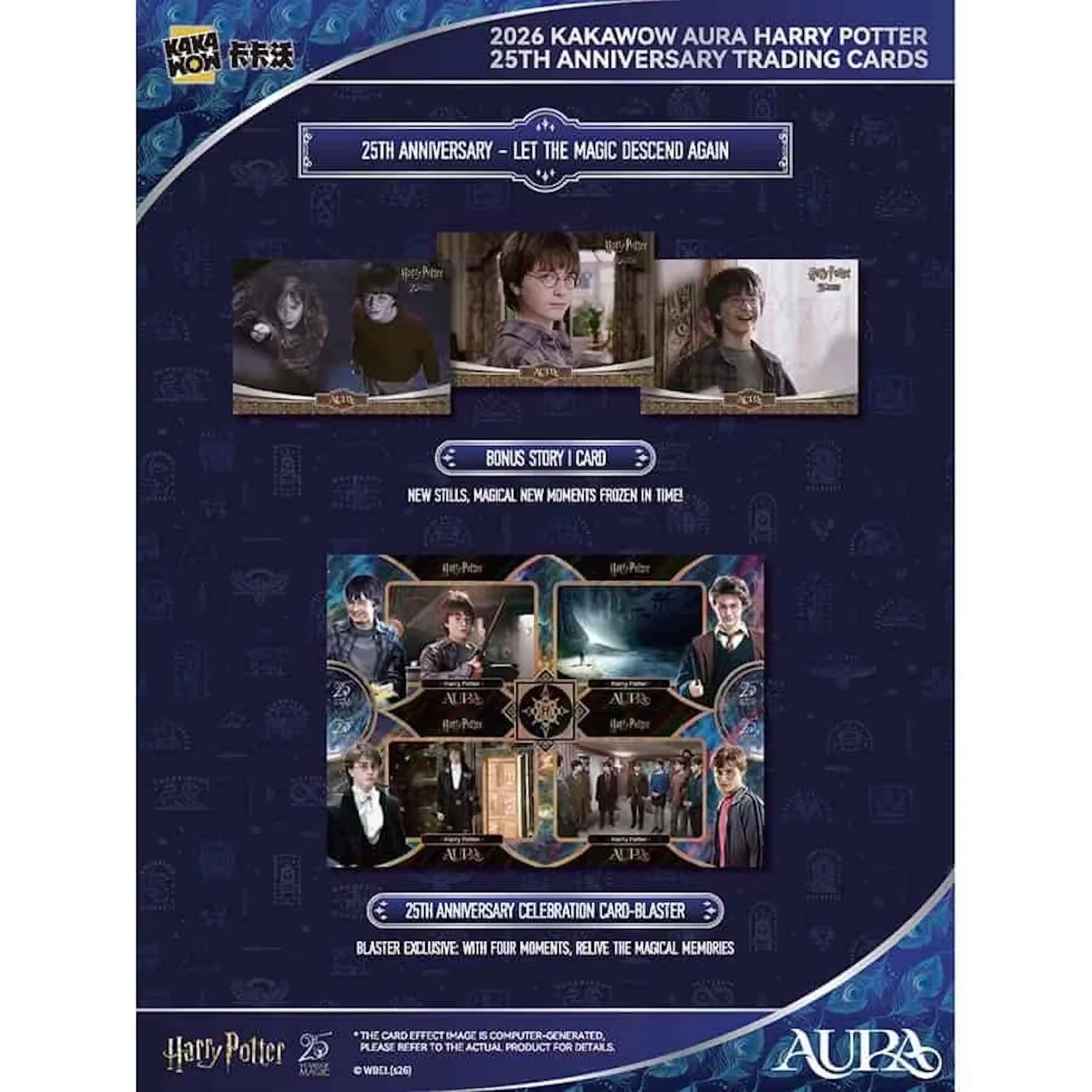 2026 Kakawow Harry Potter Aura Blaster 24-Box Case (Ships Sealed Only)