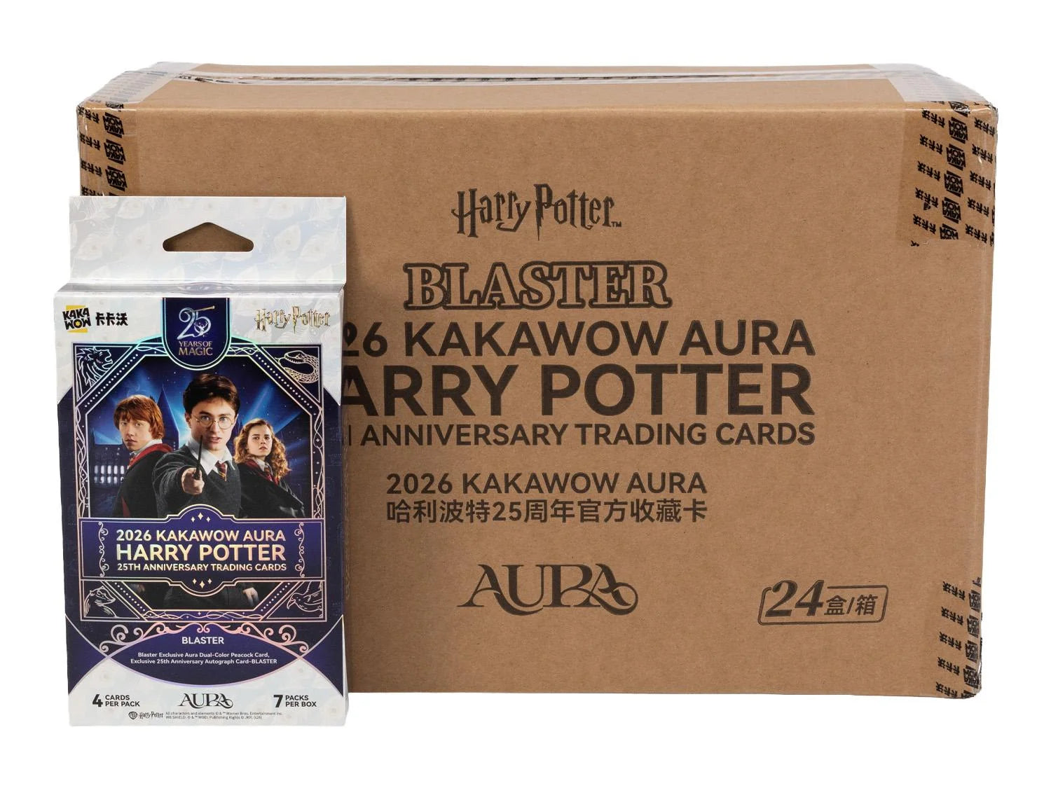 2026 Kakawow Harry Potter Aura Blaster 24-Box Case (Ships Sealed Only)