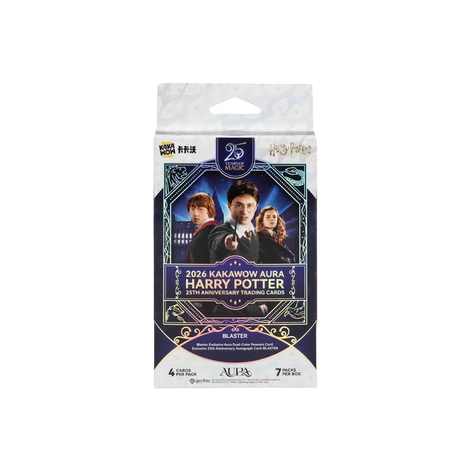 2026 Kakawow Harry Potter Aura Blaster 24-Box Case (Ships Sealed Only)