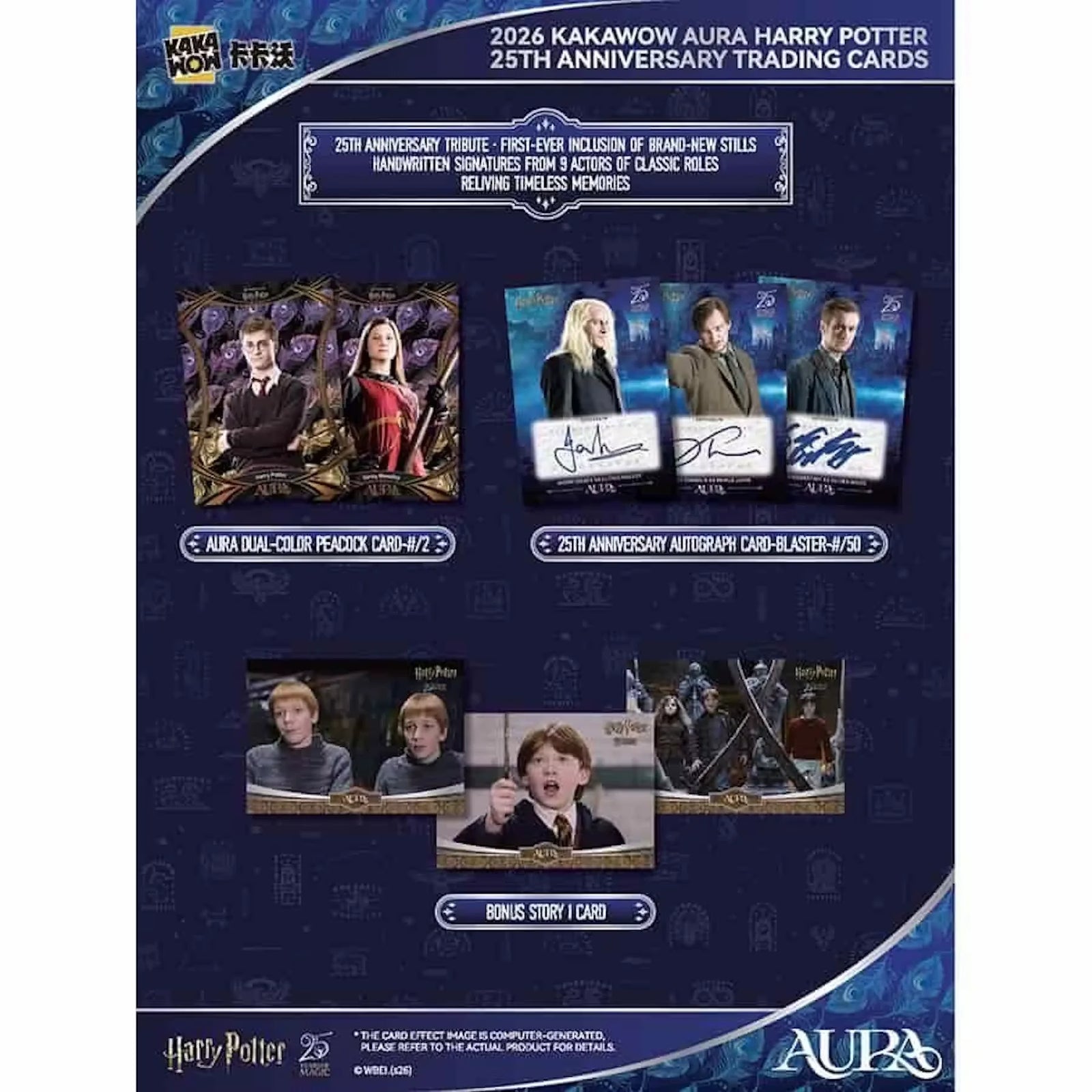 2026 Kakawow Harry Potter Aura Blaster 24-Box Case (Ships Sealed Only)