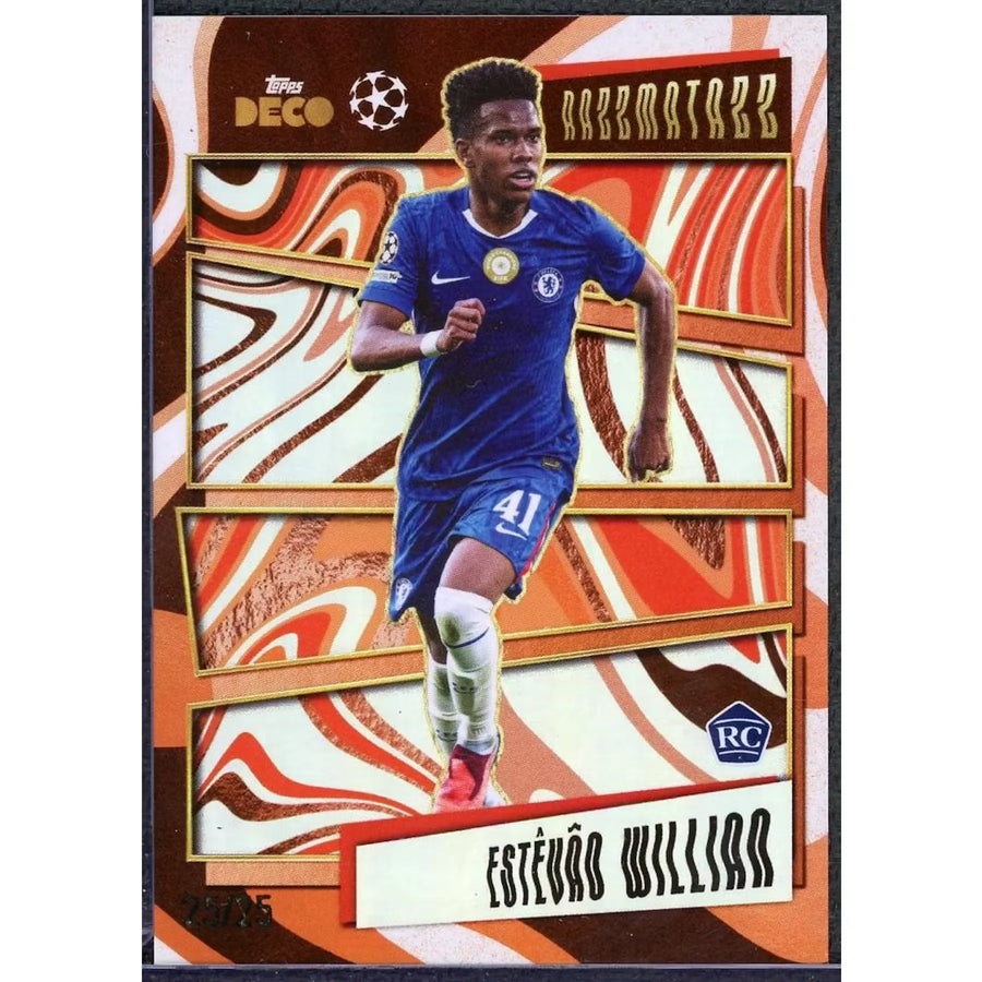 Estevao Willian 2025-26 Topps Deco Rookie Card | Razzmatazz/25