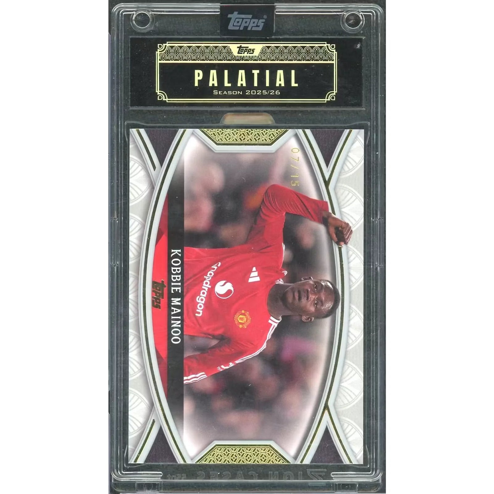 Kobbie Mainoo 2025-26 Palatial Manchester United Card |/15