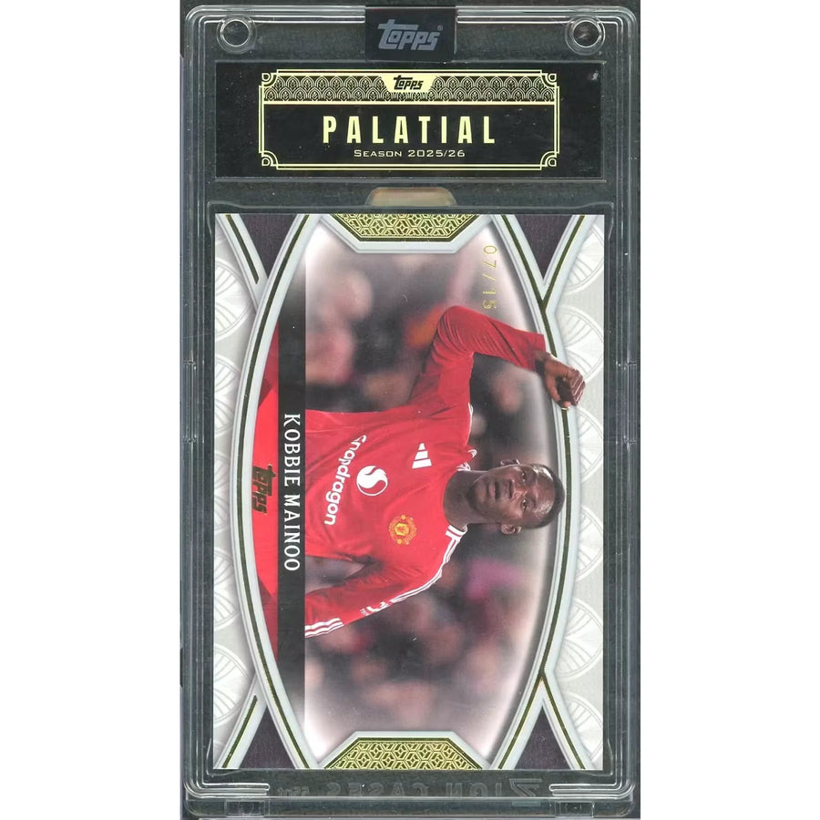 Kobbie Mainoo 2025-26 Palatial Manchester United Card |/15