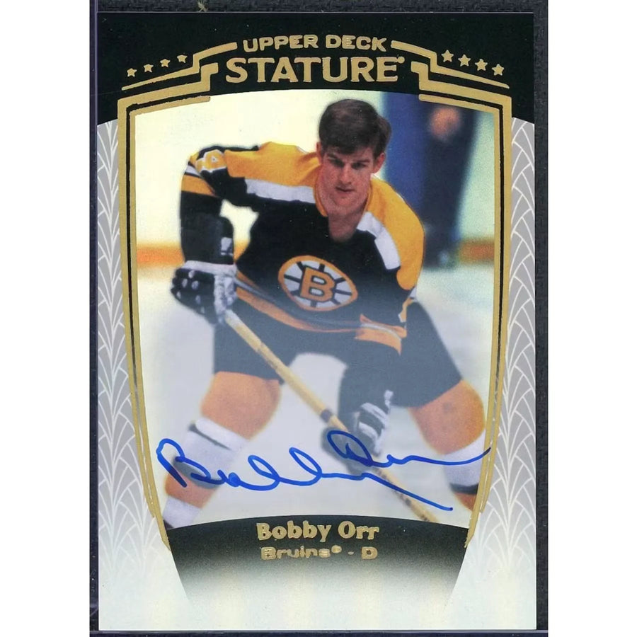 Bobby Orr Signed Hockey Card | 2024-25 Upper Deck Stature #29