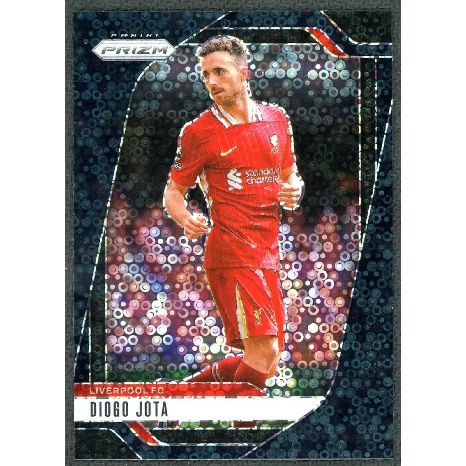 Diogo Jota Black Disco 1/1 Panini Prizm Premier League #46 Card | 2024-25