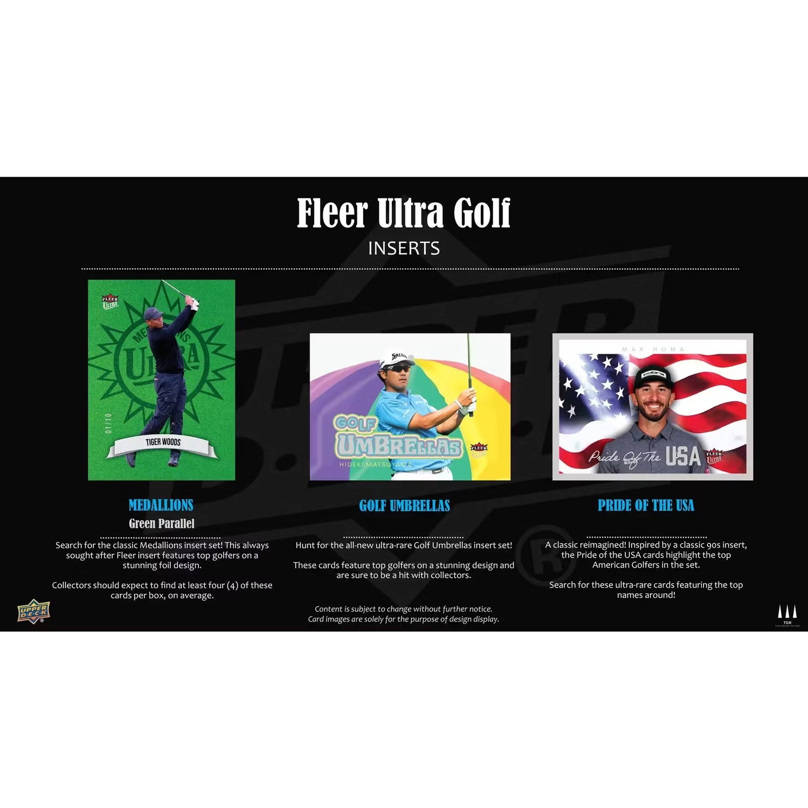2026 Upper Deck Fleer Ultra Golf Hobby Box Presell