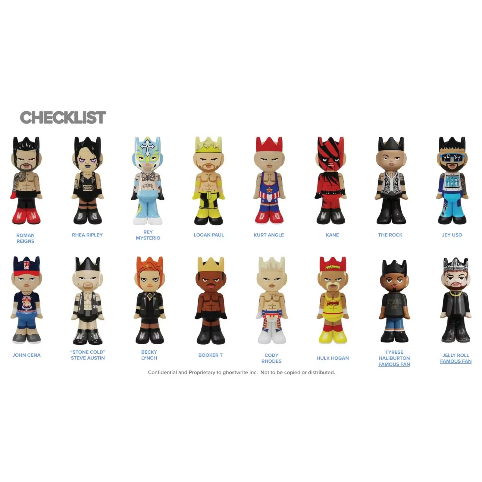 2026 Ghostwrite WWE WrestleMania Game Face Hobby 12 Box Case