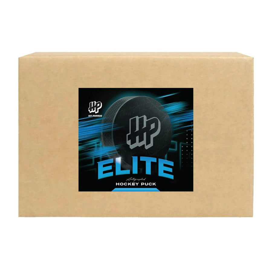 DRAFT - New 2025/26 Hit Parade Autographed Elite Hockey Puck Series 14 Hobby 10-Box Case