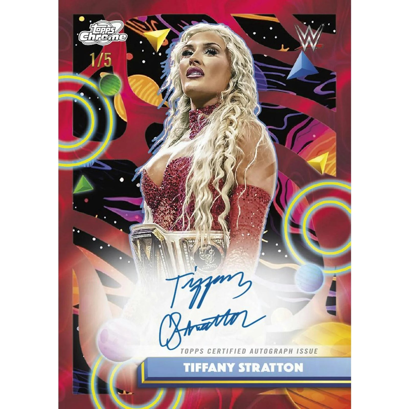 DRAFT - Presell 2026 Topps Cosmic Chrome WWE Wrestling Hobby Box (Presell) Releases Jun. 4th, 2026
