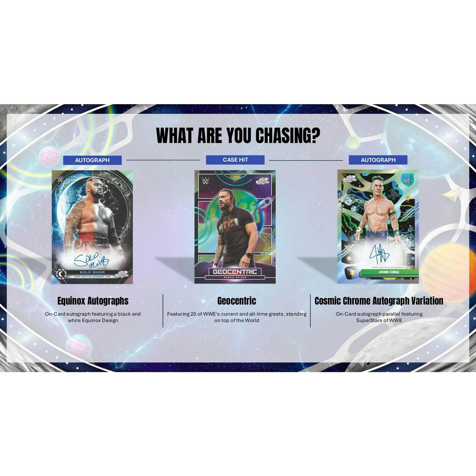 DRAFT - Presell 2026 Topps Cosmic Chrome WWE Wrestling Hobby Box (Presell) Releases Jun. 4th, 2026