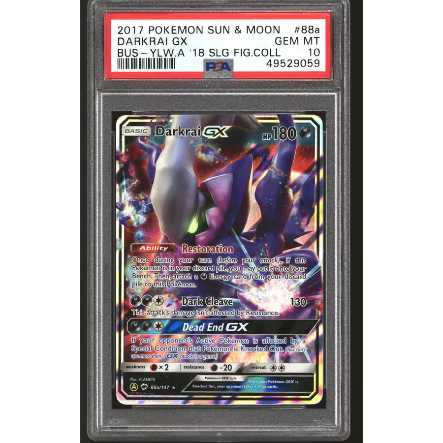 Pokemon Darkrai GX 88a/147 Figure Collection Promo | PSA 10 Gem Mint