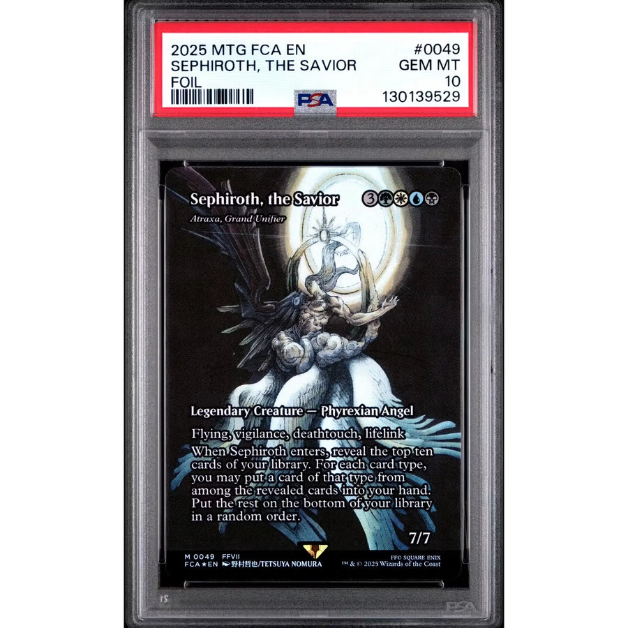 Sephiroth, the Savior Atraxa Magic Card | PSA 10 Gem Mint FOIL