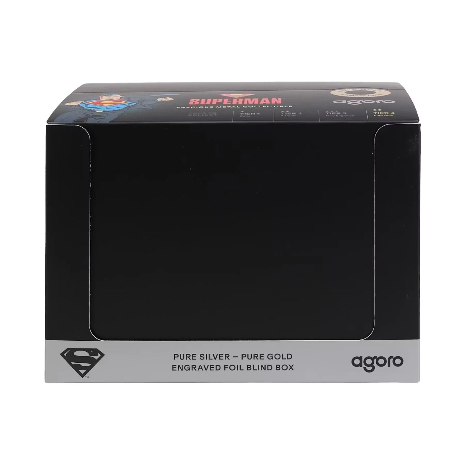 2026 Agoro DC Superman Foil Blind 10-Box Case | Presell (Ships Sealed Only)