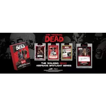 2026 Keepsake The Walking Dead 1st Edition Spotlight Series Hobby 25-Box Case