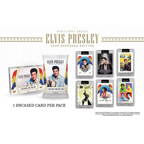 Elvis Presley Spotlight Series Hobby Box | 2026 Keepsake