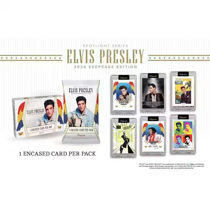 Elvis Presley Spotlight Series Hobby Box | 2026 Keepsake