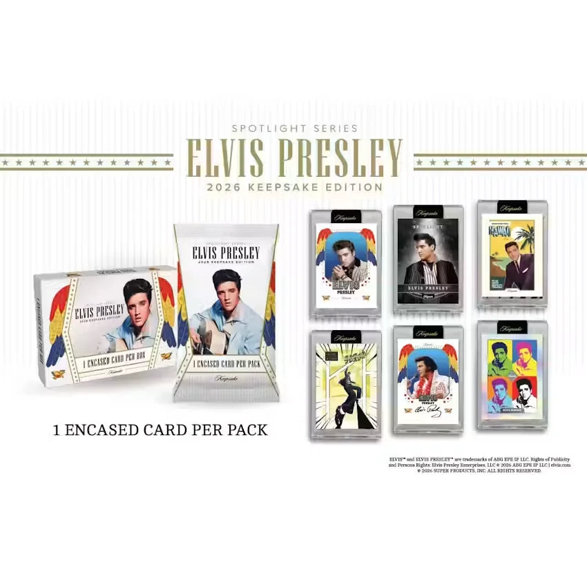 Elvis Presley Spotlight Series Hobby Box | 2026 Keepsake
