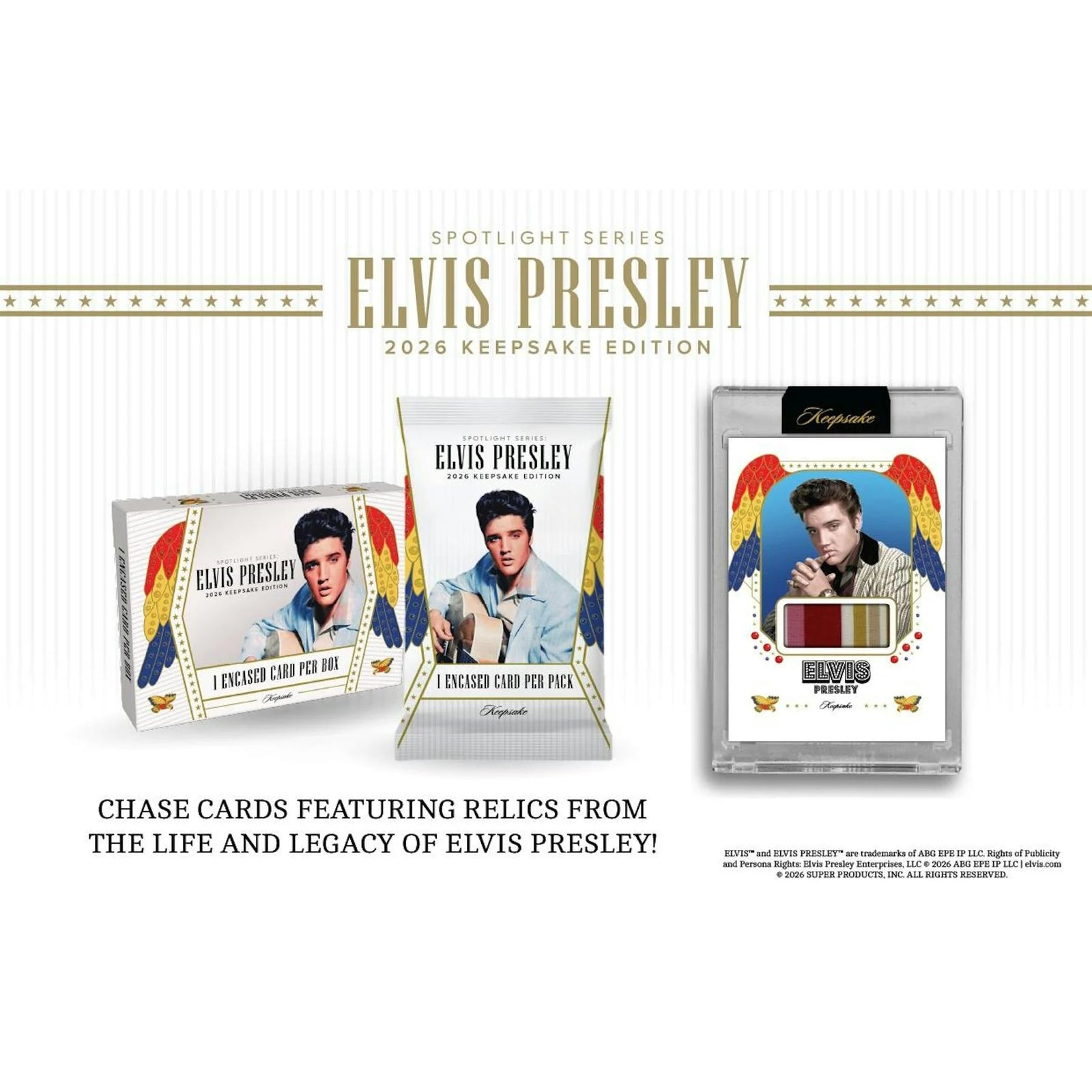 Elvis Presley Spotlight Series Hobby Box | 2026 Keepsake
