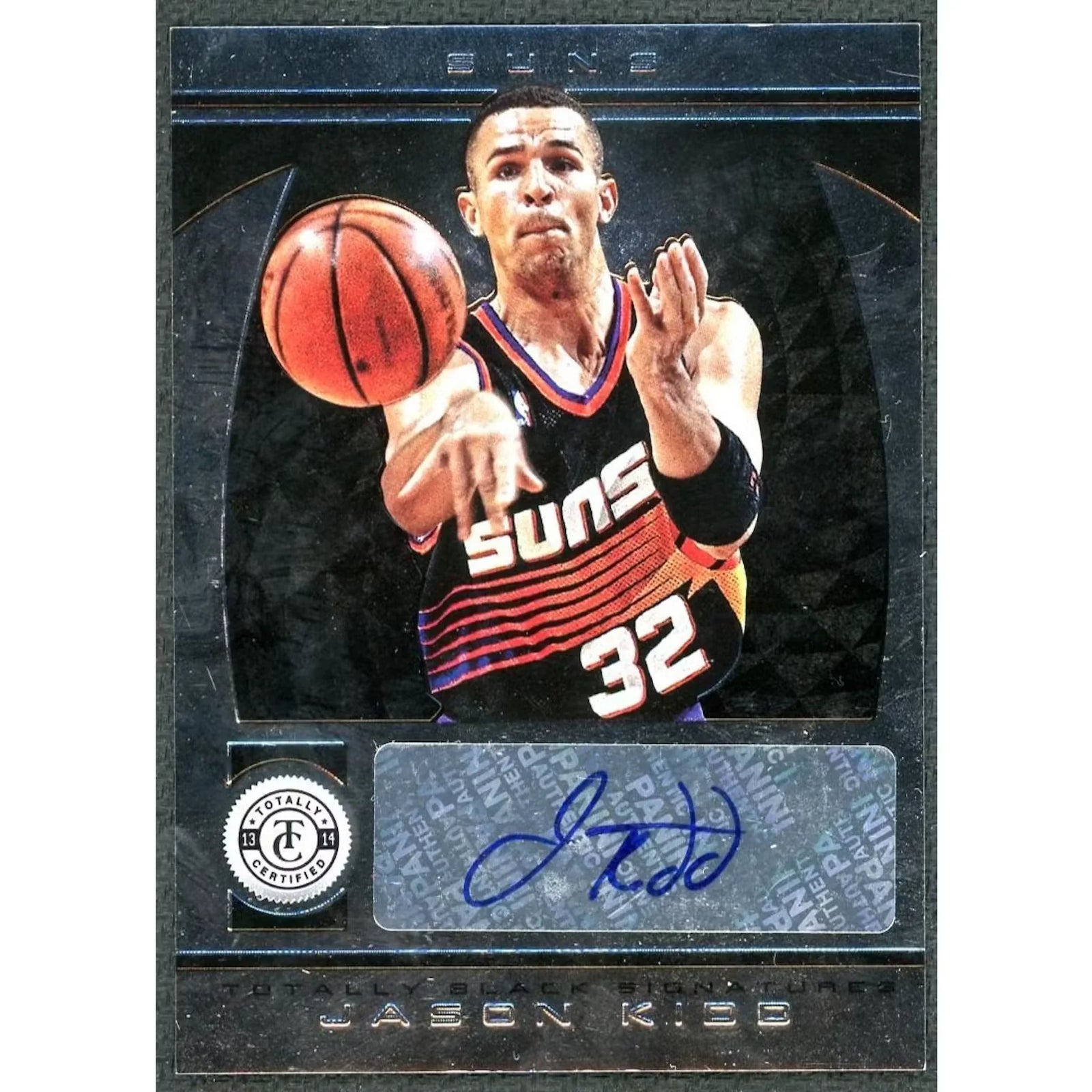 Jason Kidd Signed 2013-14 Panini Totally Certified Card | 1/1 Black Signatures