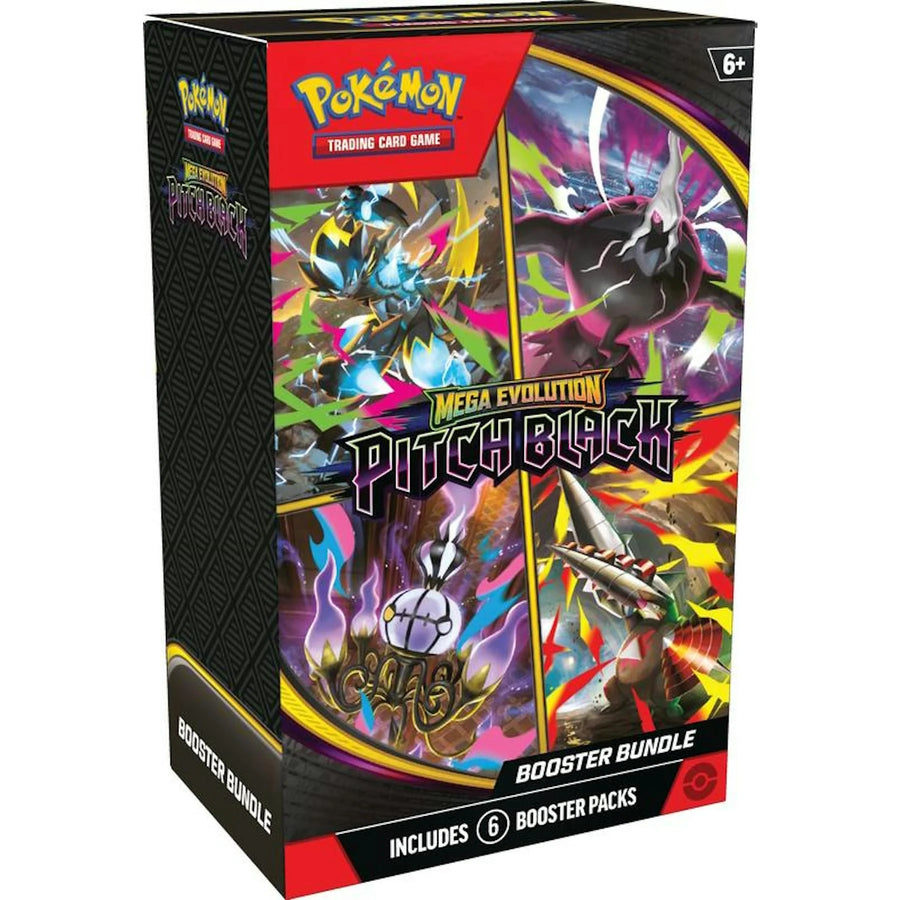 DRAFT - Pokemon Mega Evolution Pitch Black 6-Pack Booster 25-Bundle Case | Presale