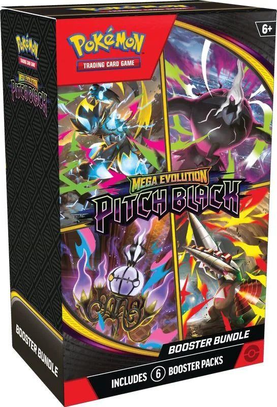 DRAFT - Pokemon Mega Evolution Pitch Black 6-Pack Booster 25-Bundle Case | Presale
