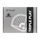 2026 Hit Parade Autographed Baseball Triple Play Series 1 Hobby Box 3 Items Per Box