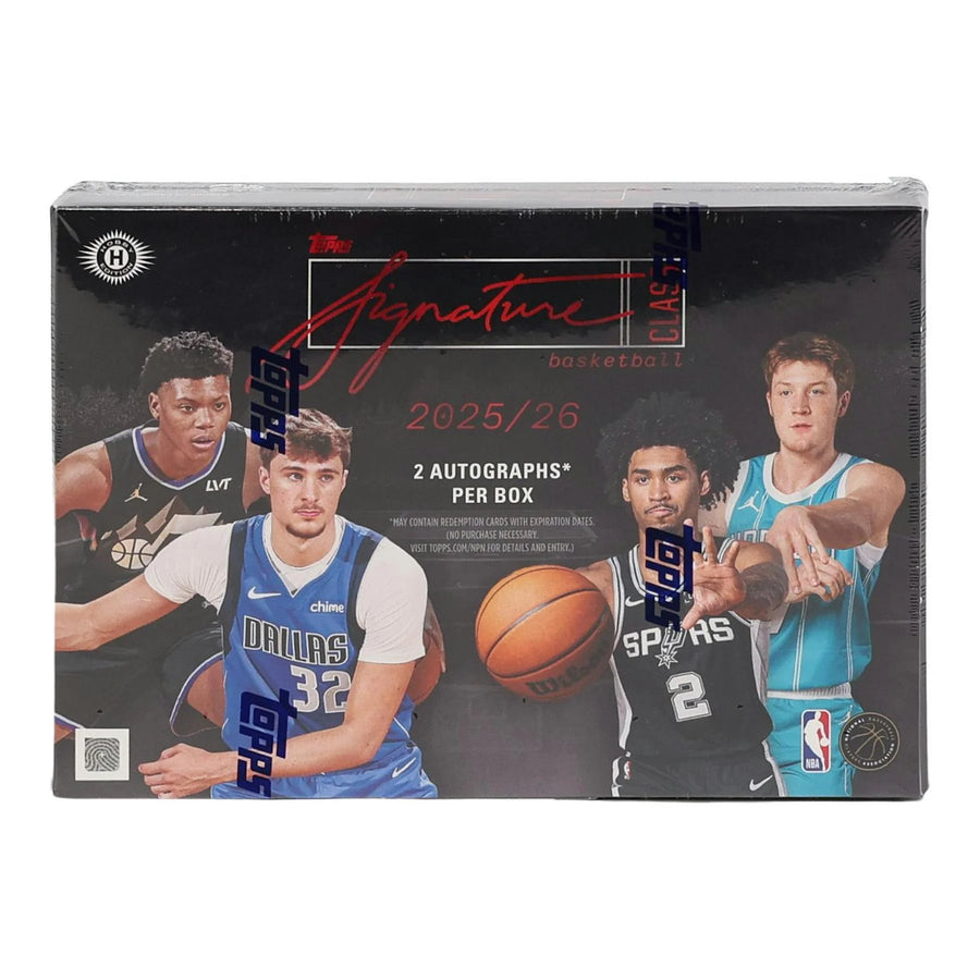 DRAFT - Presell 2025/26 Topps Signature Class Basketball Hobby Box (Presell) Releases May. 28th, 2026