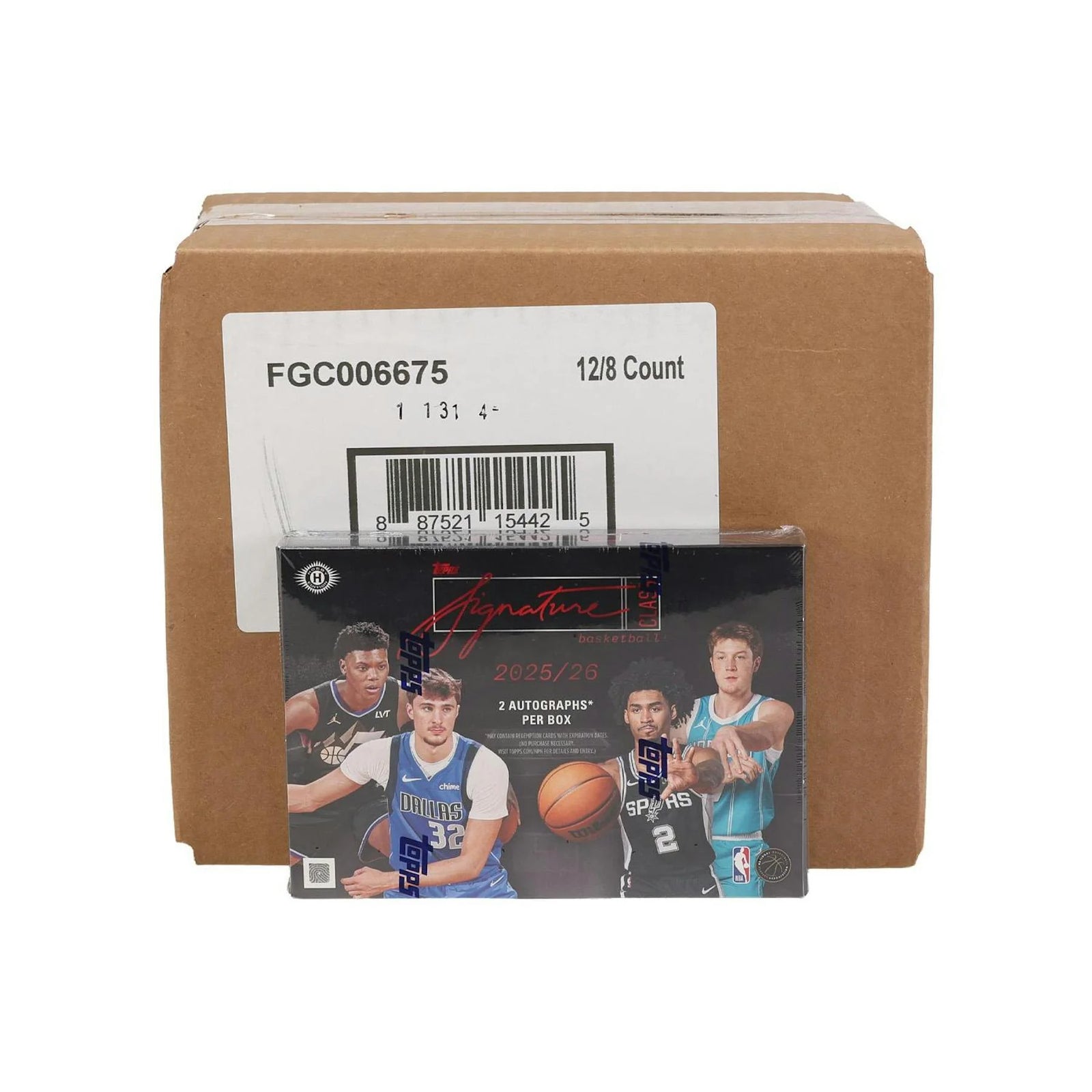 DRAFT - Presell 2025/26 Topps Signature Class Basketball Hobby 12-Box Case (Presell) Releases May. 28th, 2026