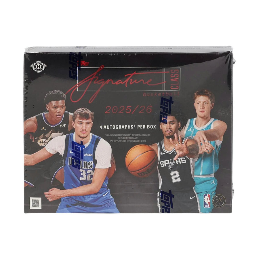 DRAFT - Presell 2025/26 Topps Signature Class Basketball Hobby Jumbo Box (Presell) Releases May. 28th, 2026