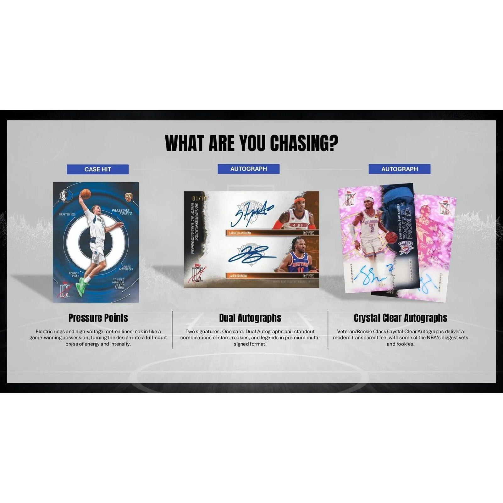 DRAFT - Presell 2025/26 Topps Signature Class Basketball Blaster Box (Presell) Releases May. 28th, 2026